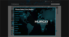 Desktop Screenshot of hurco.com